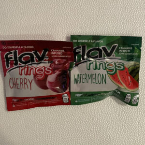 Flav Rings Sour Gummy Bites 600MG